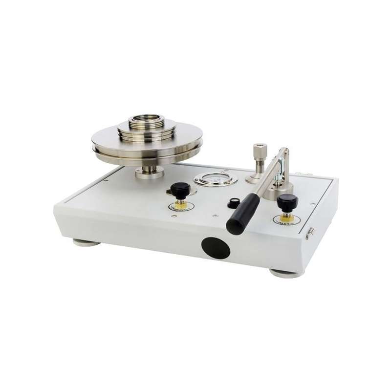 Gas Deadweight Tester, 100 KPA, with Pump